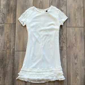 Lulus XS White Mini Dress
